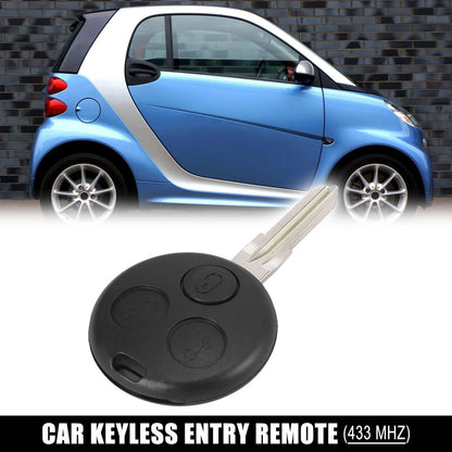 Keyless Entry Remote Key Fob 433MHz for Mercedes Benz Smart City Passion
