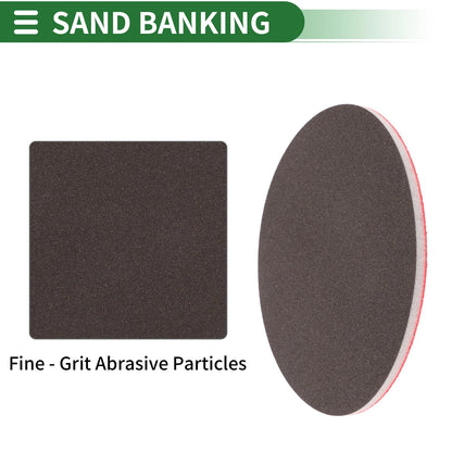 Set of 12 P320 Sanding Sponge Pads 5.91"x5.91" Washable and Reusable
