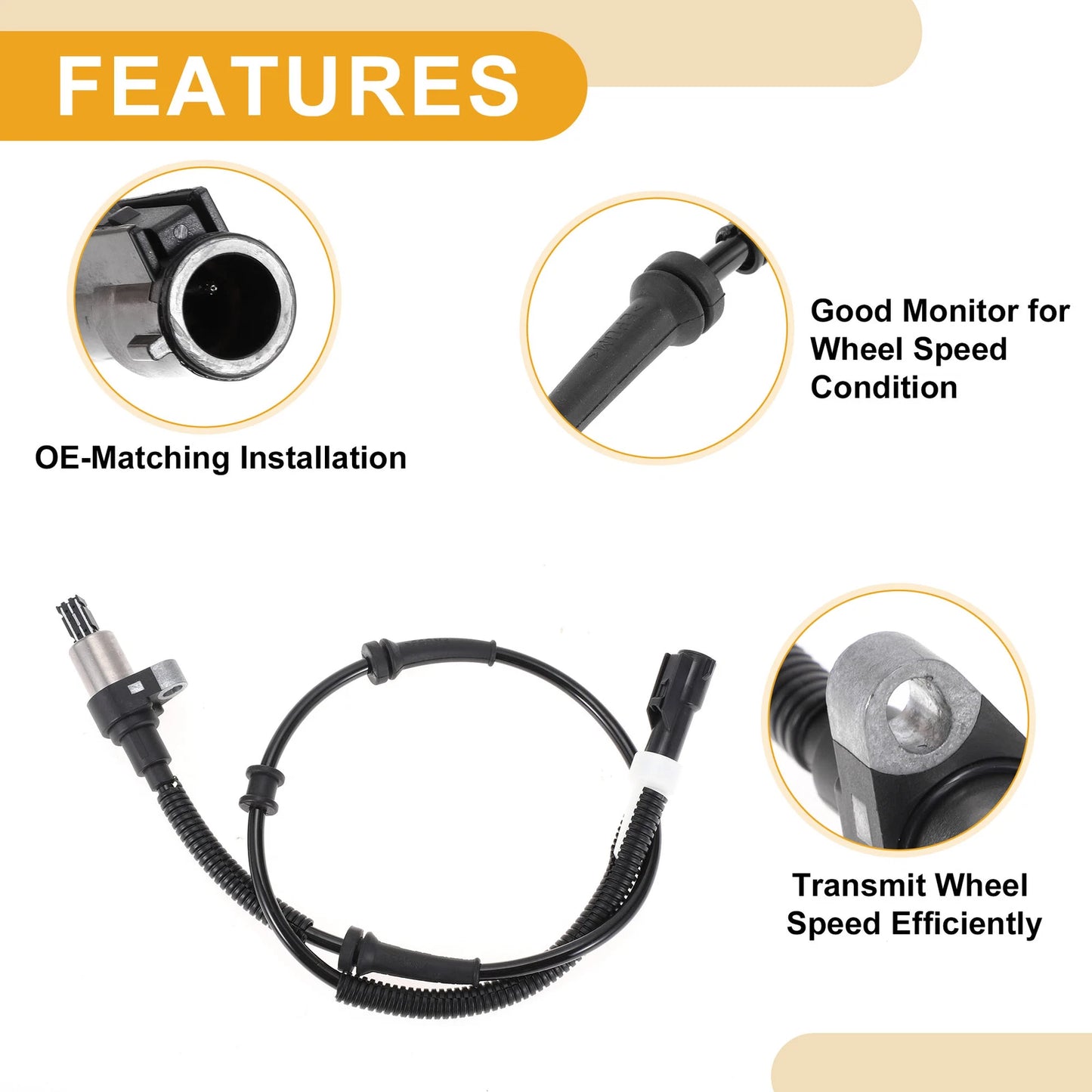 ABS Wheel Speed Sensor No.19236230 for Ford Crown Victoria (1992–2011)