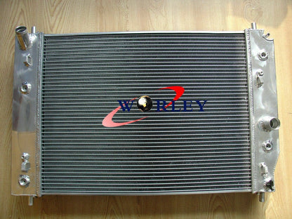 3 Row Aluminum Radiator with Fans for Chevrolet Corvette C6 (2005–2013)