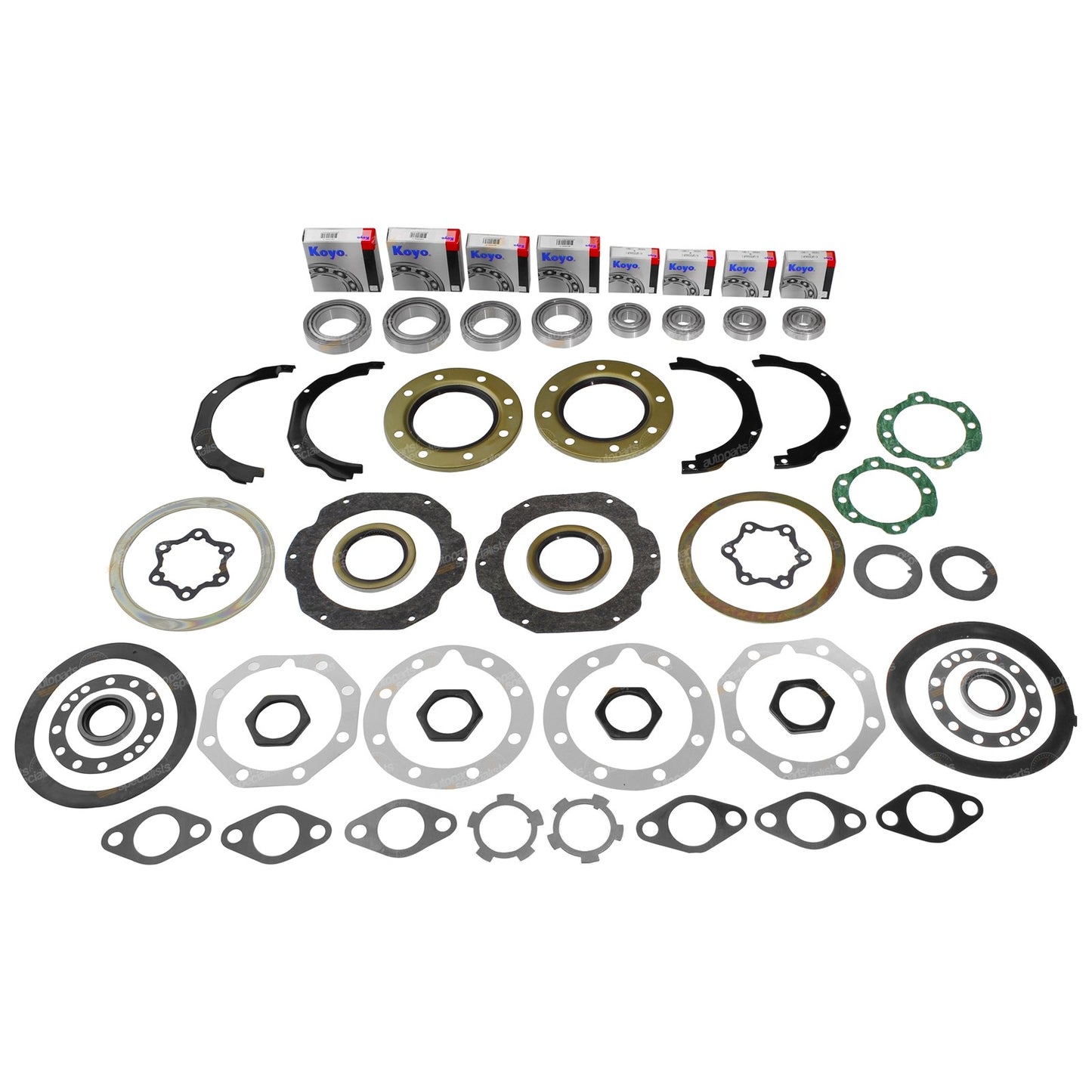 Swivel Hub King Pin Wheel Bearing Knuckle Seal Kit for HZJ80 HDJ80 FZJ80 FJ80 (1990–1999)