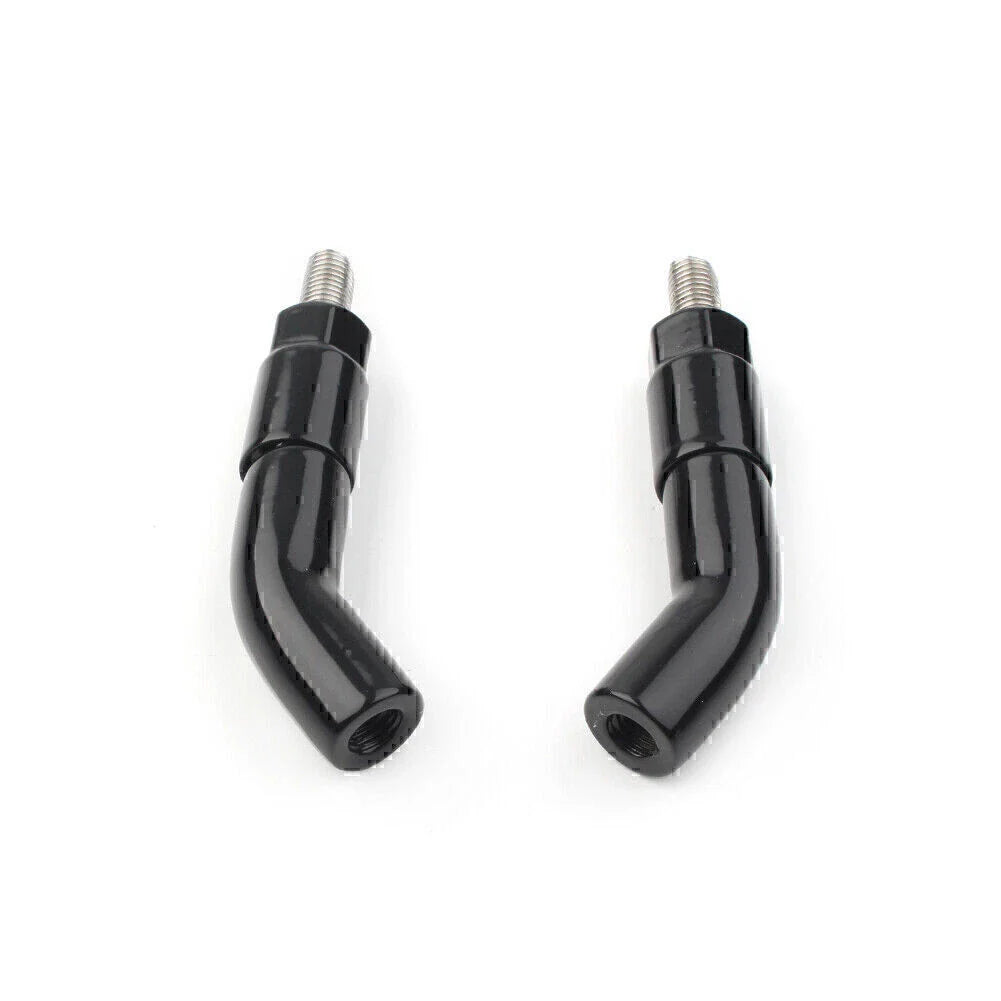 Black Mirror Stem Extenders for Harley Iron 1200 XL1200NS (2018-2019)
