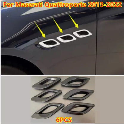 Side Wing Air Vent Fender Cover for Maserati Quattroporte (2013–2022)