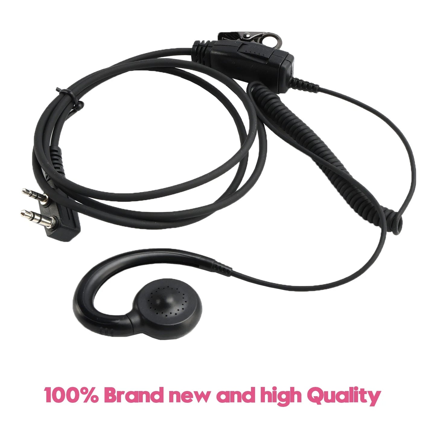 K-018 Curve Hook Headset for TK-208 TH-D7 RPU416A KG-UVD1