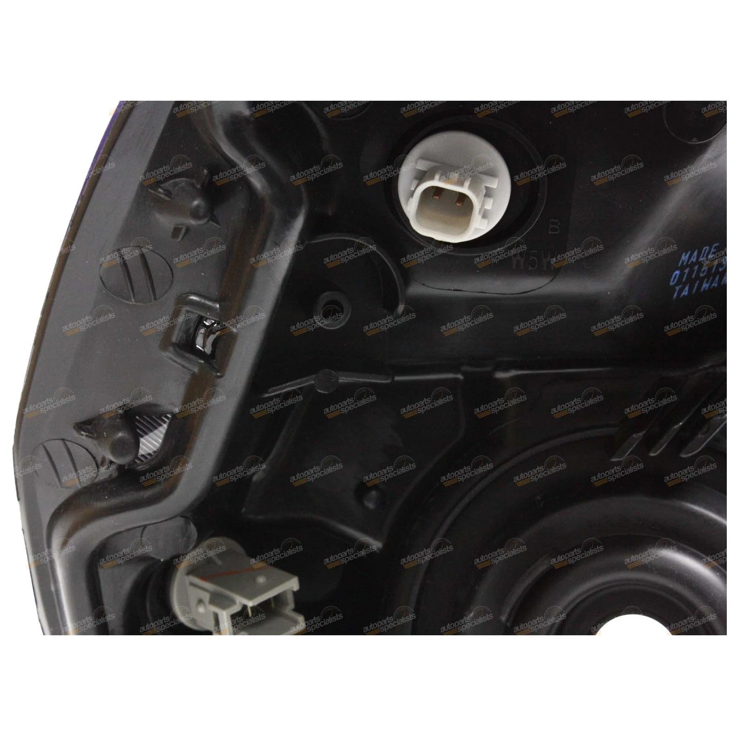 LH Black Headlight for Honda Jazz GD Series (2002–2004)