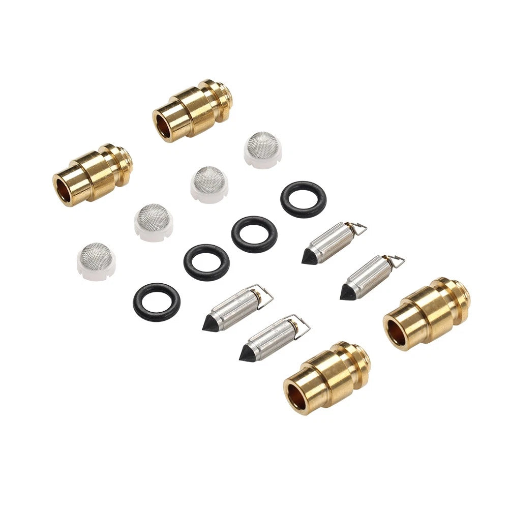 Set of 4 Carburetor Float Valve Needle Seats for Yamaha FZ700 FZX700 FZ750