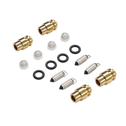Set of 4 Carburetor Float Valve Needle Seats for Yamaha FZ700 FZX700 FZ750