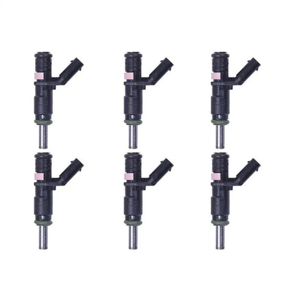 6PCS Fuel Injectors for Mercedes C230 280 300 350 V6 (2006-2012)