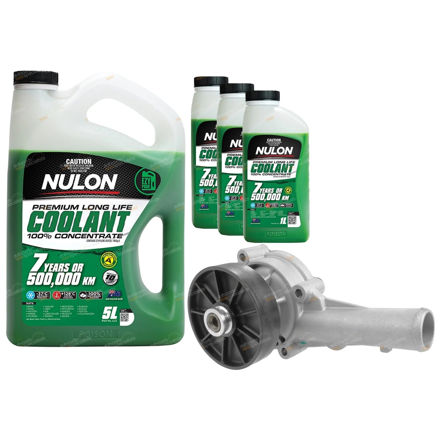 Water Pump and Coolant for Ford Falcon BA 4.0L (2002–2003)