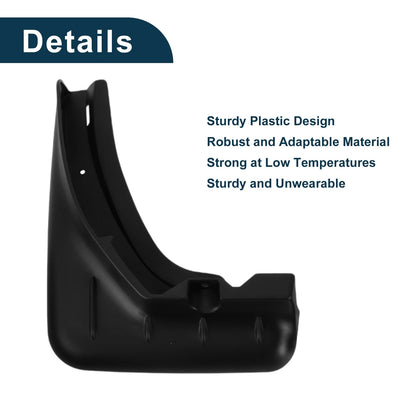 Set of 4 Mud Flaps Splash Guards for Porsche Cayenne (2018–2023)