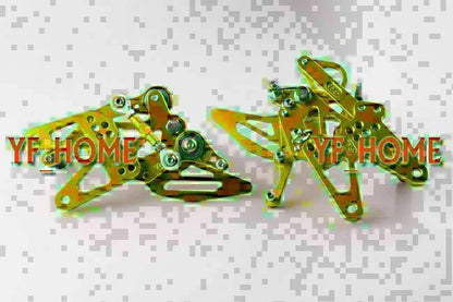 Rearset Foot Pegs for BMW S1000RR (2010-2012) - Gold