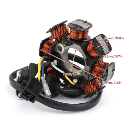 Alternator Stator for Tohatsu M NS 6 8 9.8 Hp (2002–2003) 3B2-06120-0
