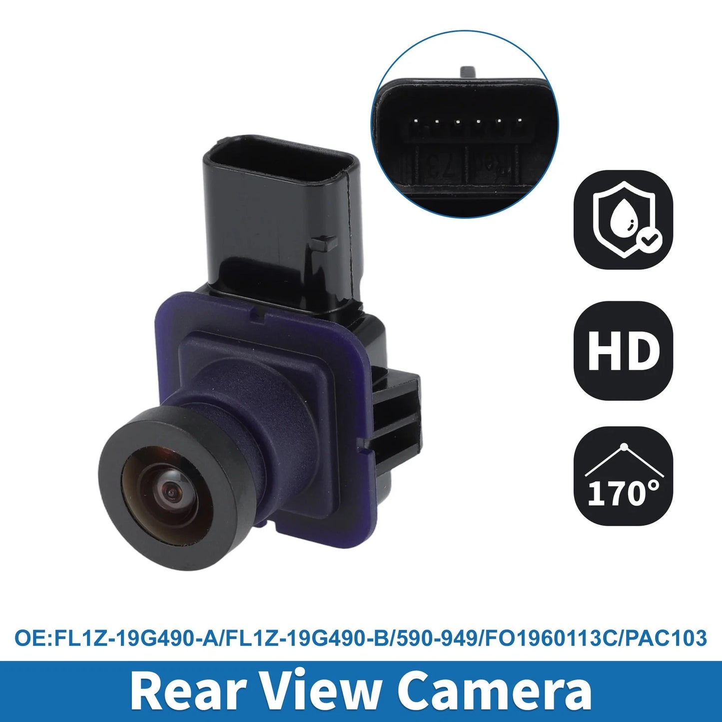 Rear View Backup Reverse Camera for Ford Expedition (2015–2017) FL1Z19G490A