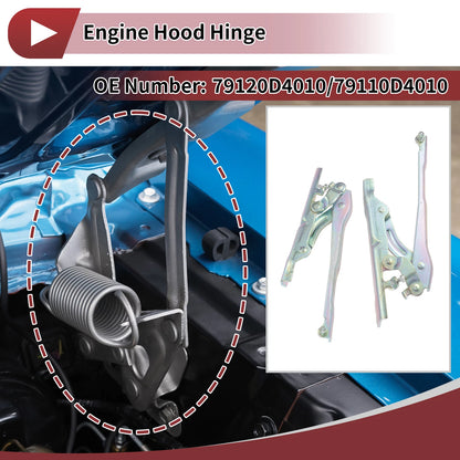Hood Hinges for Kia Optima (2016) - Pair No. 79120D4010