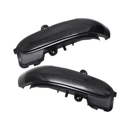 Smoked Dynamic LED Mirror Turn Signal Light for Mercedes C-Class (2000–2007)
