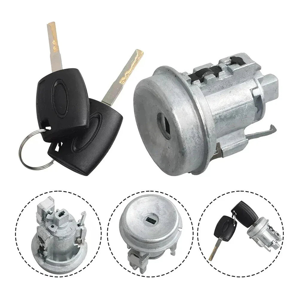 Ignition Switch Lock Cylinder  Keys for 11-19 Ford Fiesta