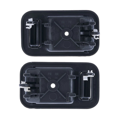 Set of 2 Inner Door Handles Gray for Suzuki Swift (1989–1991)