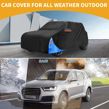 Car Cover Waterproof All Weather for BMW Mini Cooper (2002–2021) 210D-PU