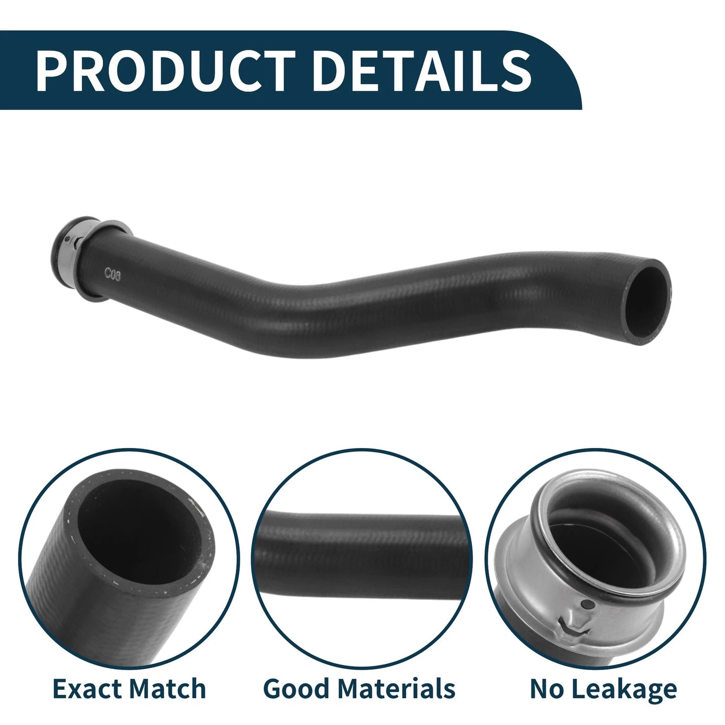 Radiator Hose No.97010650201 for Porsche Panamera (2011–2016)