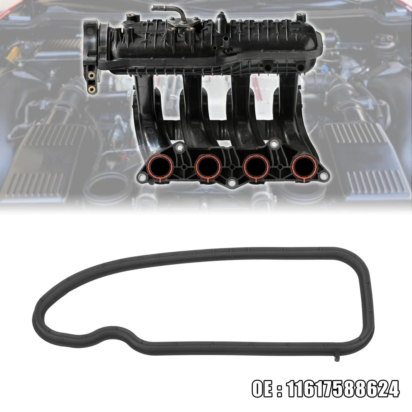 Car Engine Intake Manifold Gasket for BMW 335i xDrive (2011-2015)