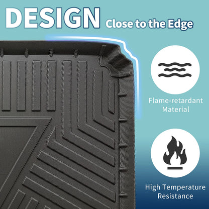 Cargo Liner Rear Trunk Mat for Buick Encore (2013–2022) & Chevrolet Trax (2014–2022) TPE