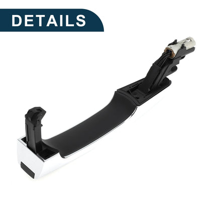 Exterior Door Handle for Range Rover Evoque (2012–2019) No.LR055921 Black Silver Tone