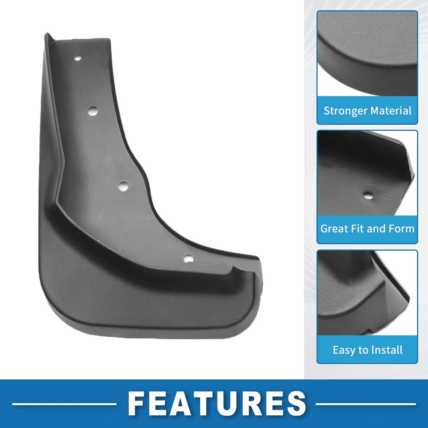 Mud Flap Splash Guard for Ford Escape S Plus (2013–2014)
