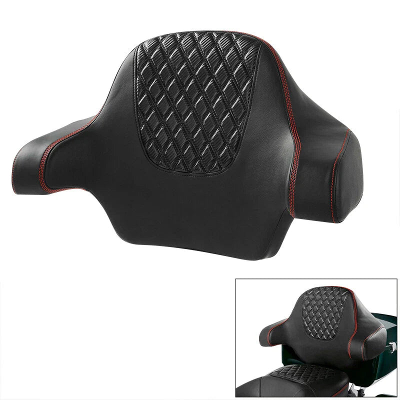 Backrest Pad for Harley Tour Touring Tri Electra Road Glide (2014-2025)