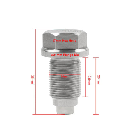 M14x1mm Magnetic Engine Oil Drain Plug Bolt for Benelli 250CC