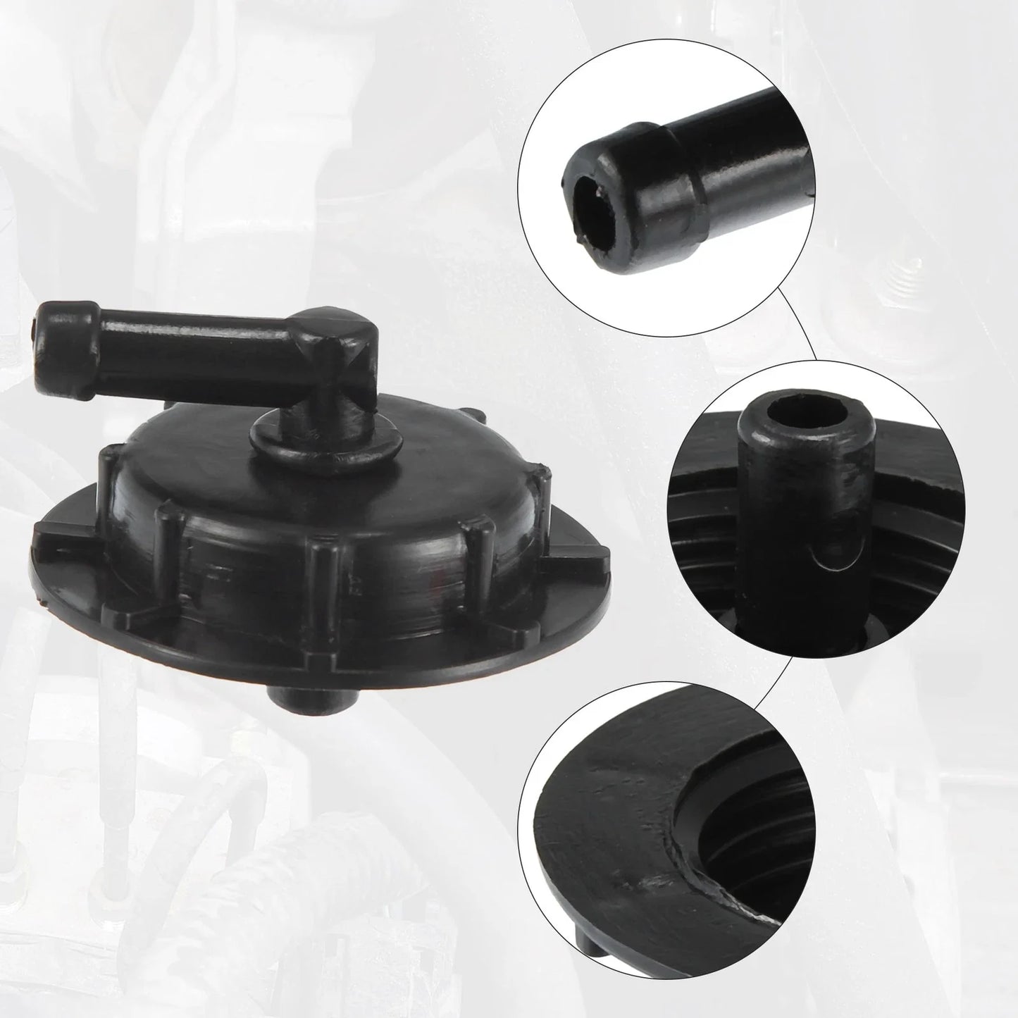4 x Windshield Washer Fluid Reservoir Caps for Honda Accord (1997-2015)