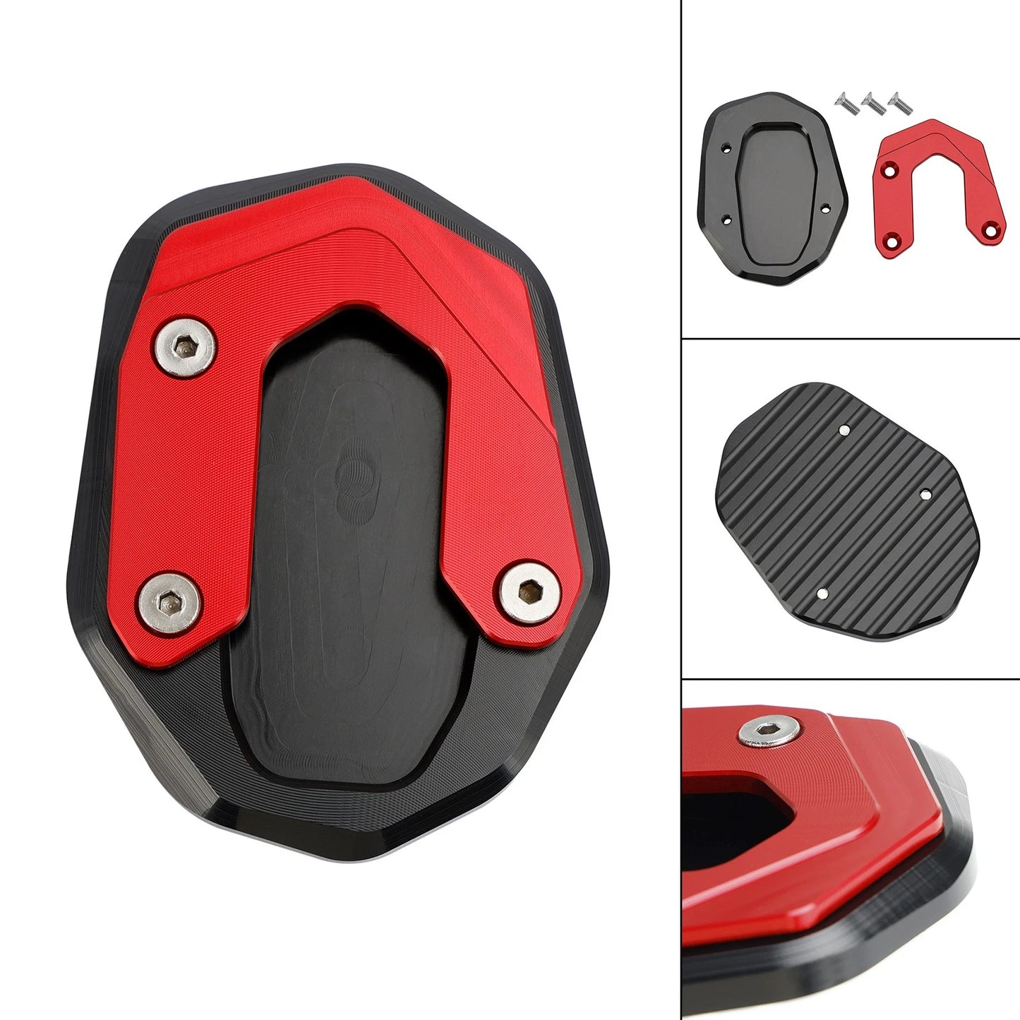 CNC Rear Set Adapter Plate Footrest for Yamaha YZF R3 R25 (2013–2016)