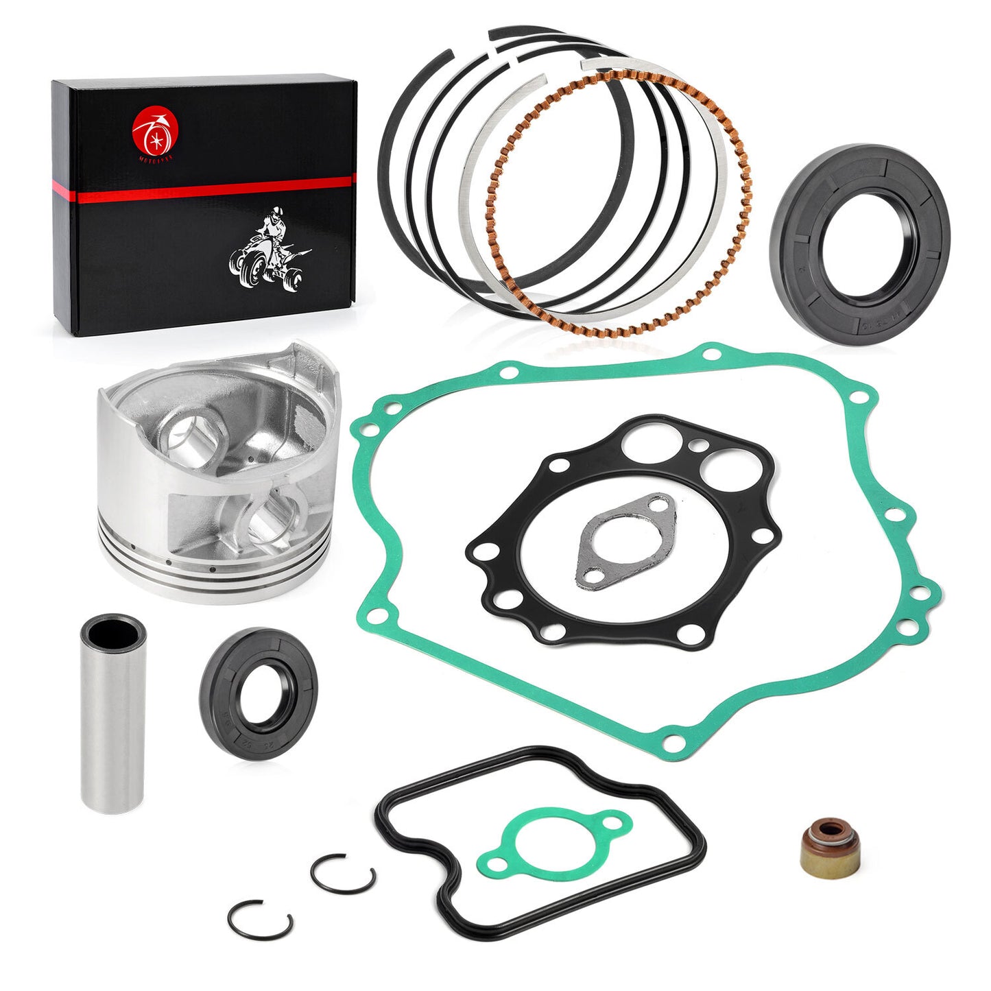 Piston & Ring Gasket Kit for Club Car Golf Cart DS Precedent (1996–2006)