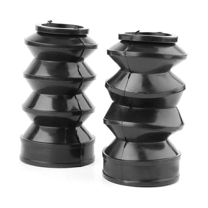 39mm Fork Rubber Gaiters for Harley Iron 883, Sportster 1200 (2004-2023)