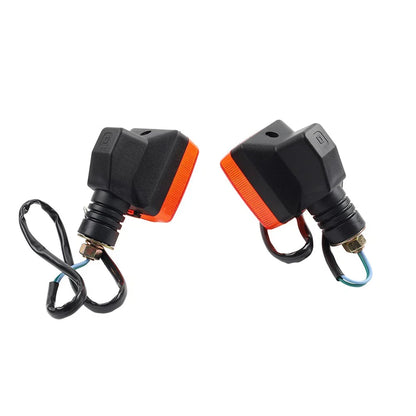 Pair Turn Signal Indicator Lights for Honda XR250L XR650L CB125 Twin