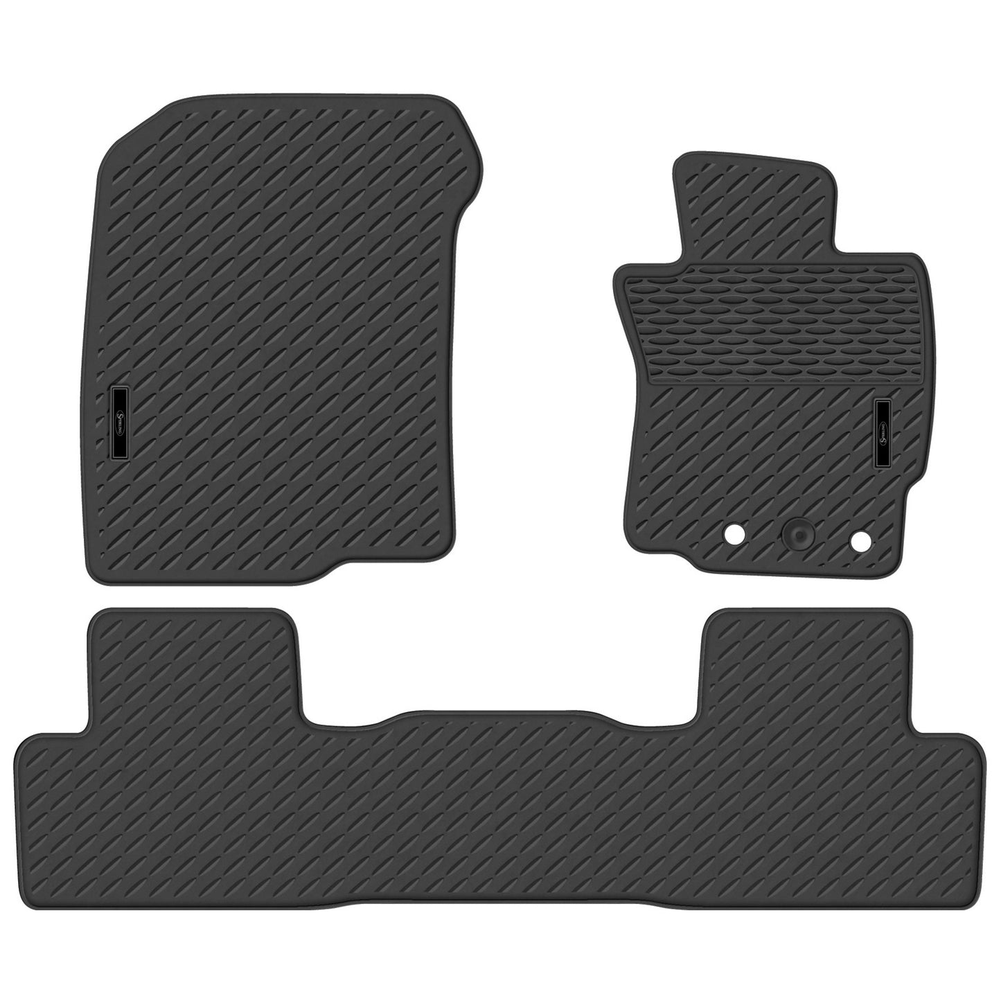 Set of 4 Custom Fit Rubber Floor Mats for Mitsubishi ASX (2010–2019)