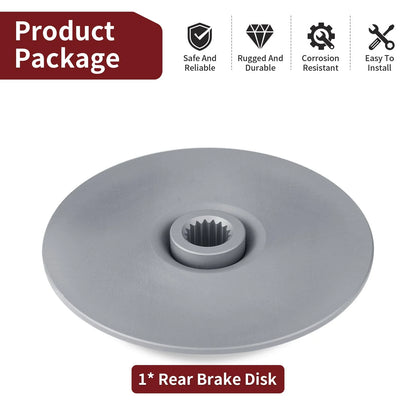 Rear Brake Disk Rotor for Polaris Cyclone 250X (1987–1987)