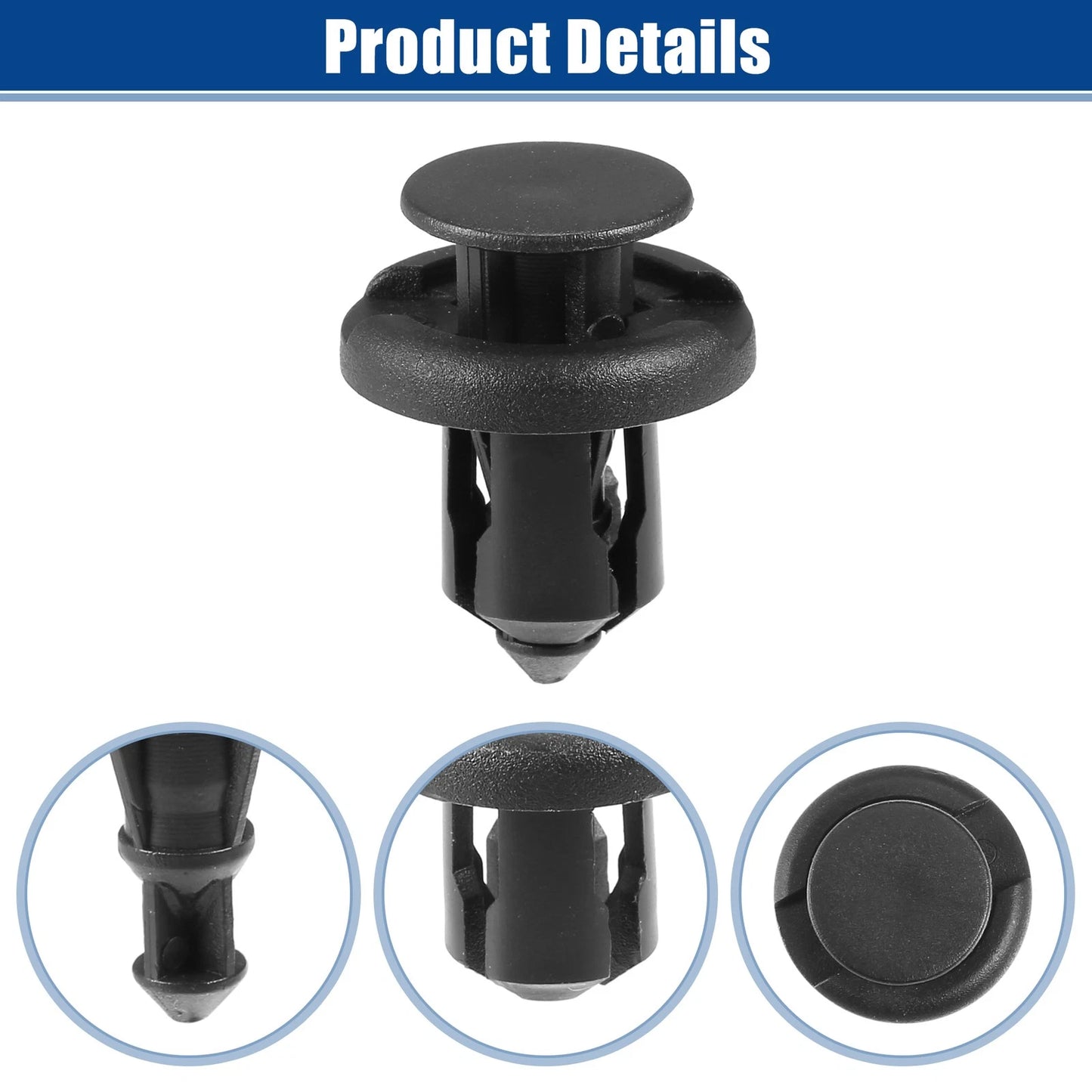 30 Pcs Bumper Retainers Clips for Honda (No. 91503SZ3003)