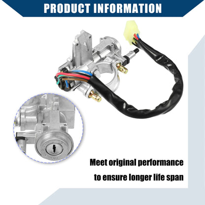 Set of 1 Ignition Switch Starter with Keys for Mitsubishi L200 (1996–2006)
