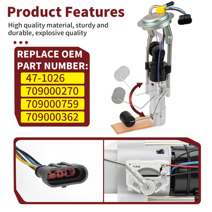 Fuel Pump Module Assembly for Can-Am Commander 800 1000 Maverick 1000 (2011–2020)