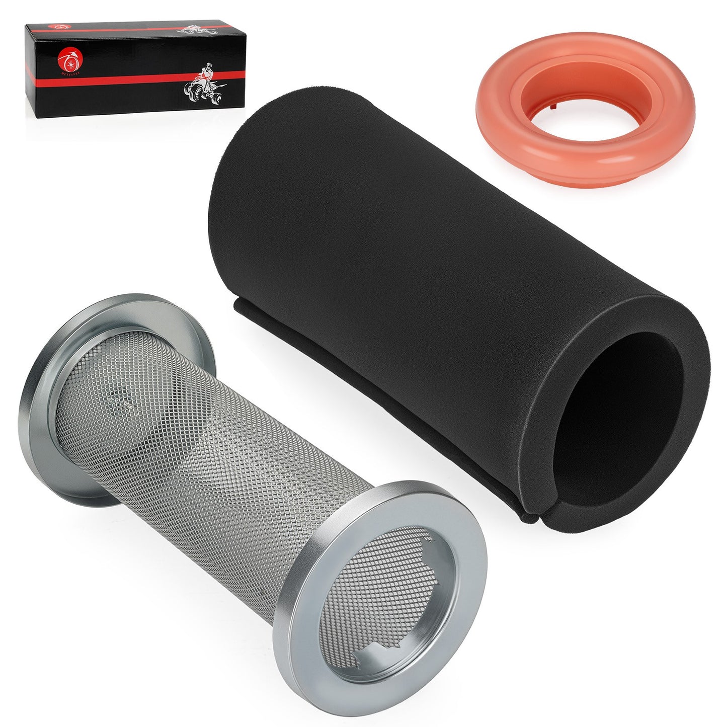 Air Filter with Holder for Axis 500 700, Bennche Cowboy 250, Bighorn 400 500 700