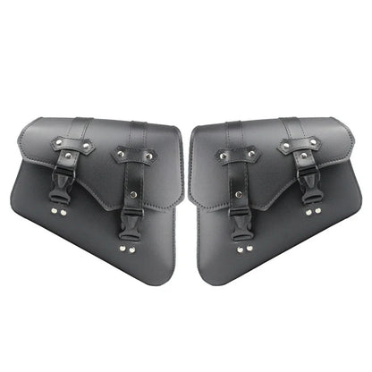 Universal Side Saddle Bags for Harley-Davidson Sportster XL883 XL1200