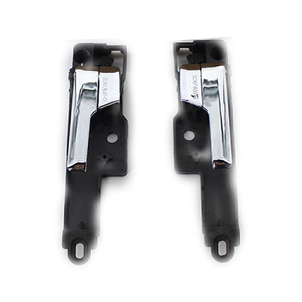 Front Left & Right Pair Chrome Interior Door Handle for Ford Fusion (2006–2012)