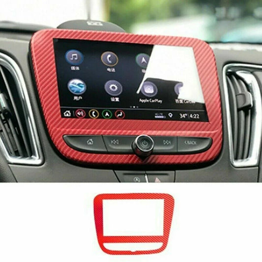 Carbon Fiber Interior Decor Trim Sticker for Chevrolet Malibu (2016–2019)