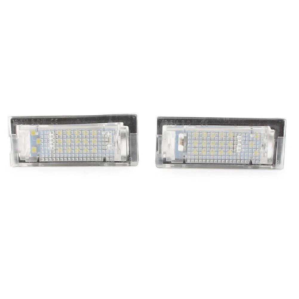2X LED Error Free License Plate Light for BMW E39 (1995–2003)