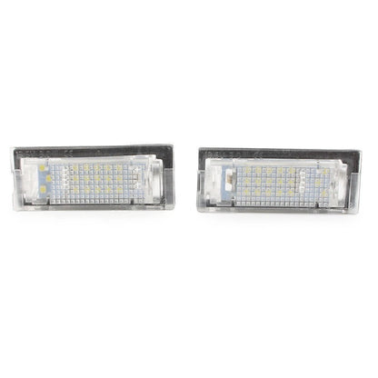 2X LED Error Free License Plate Light for BMW E39 (1995–2003)