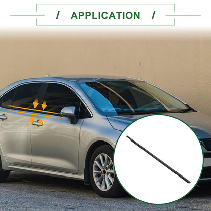 1pc Front Left Window Seal No. 7572002170 for Toyota Corolla (2009–2013)