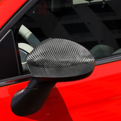 1 Pair Carbon Fiber Side Mirror Covers for Fiat 500 Abarth (2010-2023)