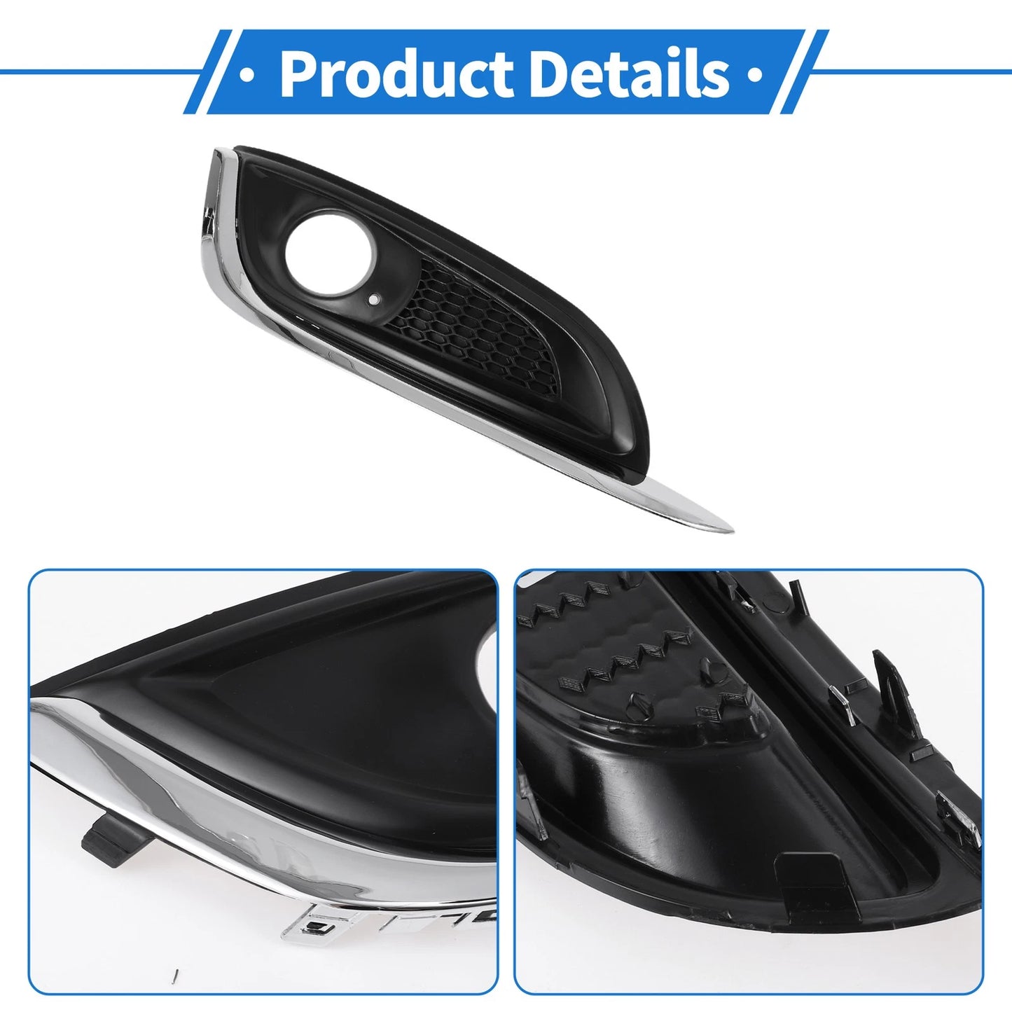 1 Pc Fog Light Grill for Buick Regal (2014–2017) No. 23144350
