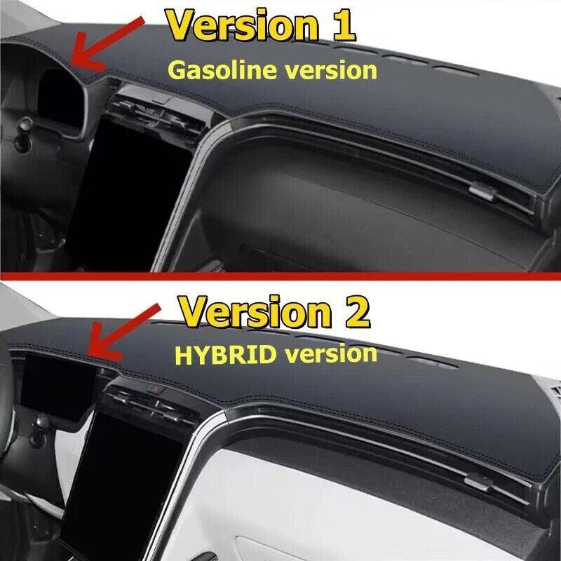 Leather Car Dashboard Cover Pad Mat for Hyundai Tucson (2023–2024)