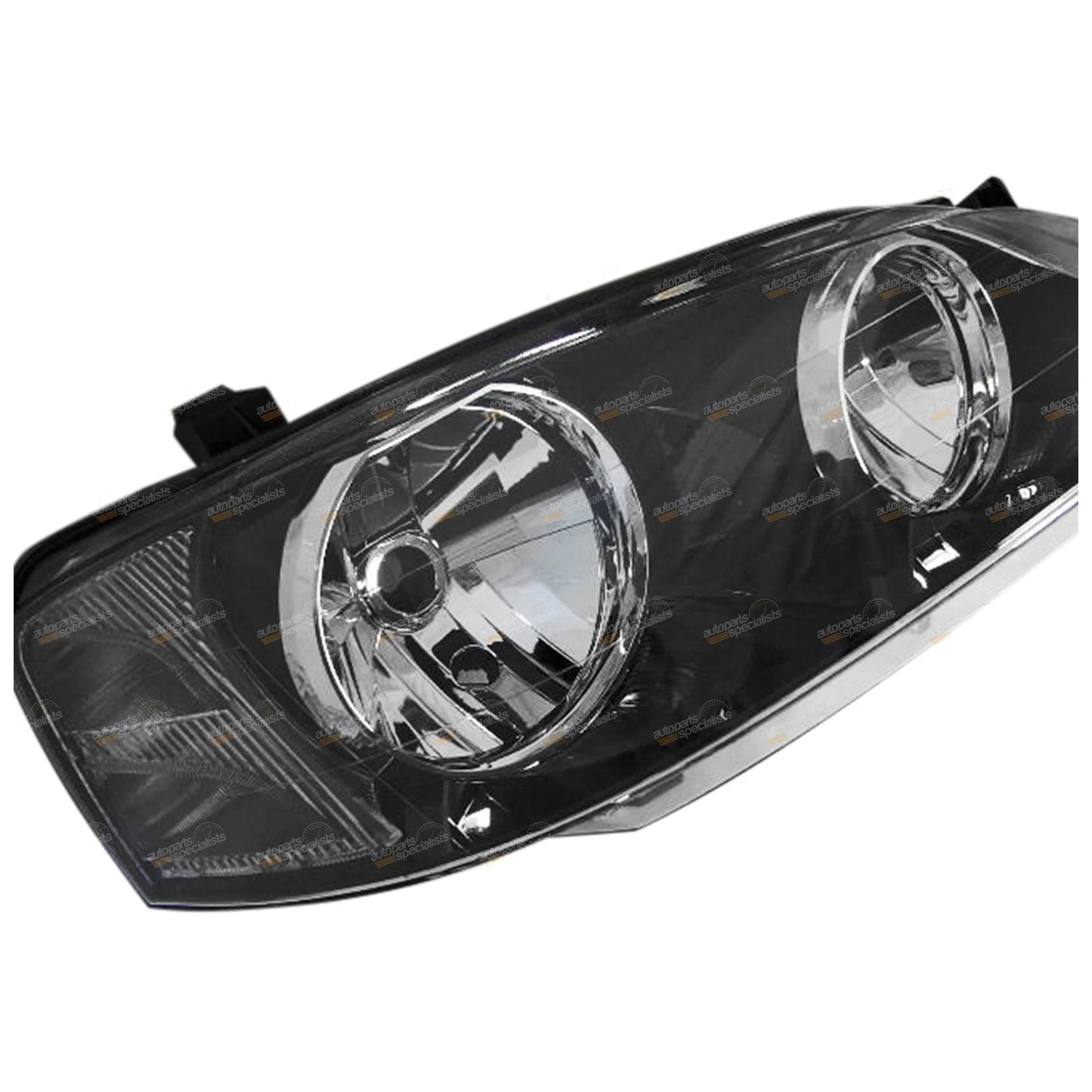 RH Black Headlight for Ford BA BF Falcon Fairmont (2002–2006)